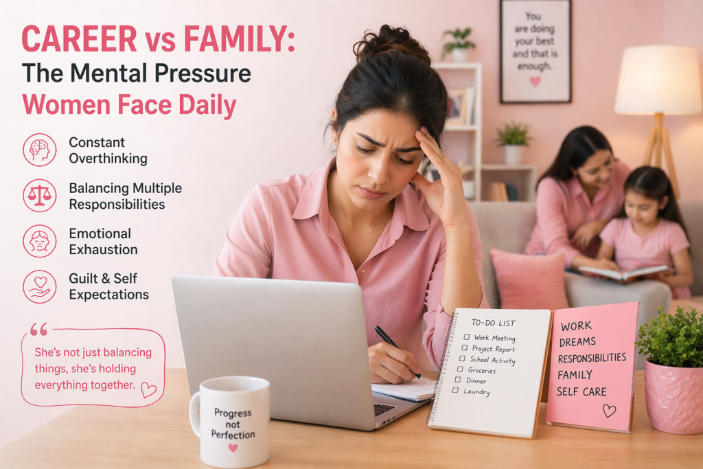 Mental Pressure Women Face Daily