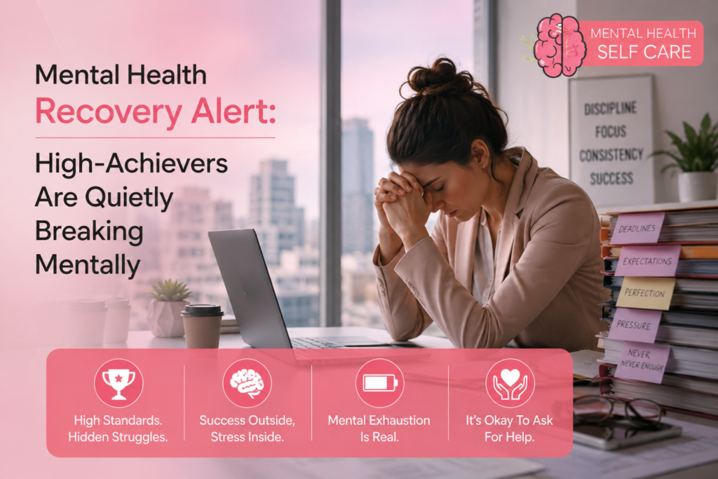 Explore the mental health recovery alert for achievers breaking mentally