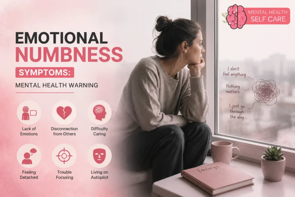 Emotional Numbness Symptoms: The Mental Health Warning Nobody Notices