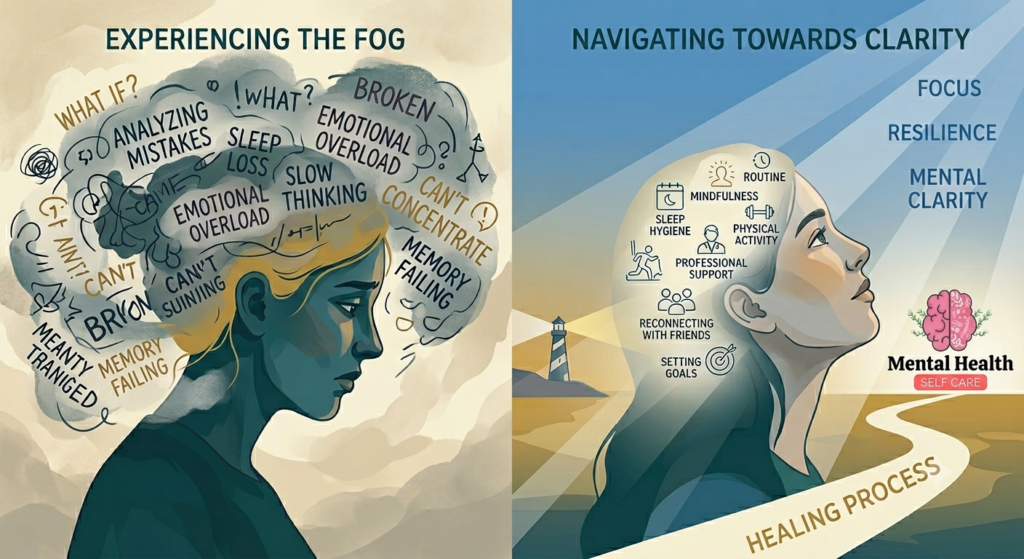 Why You See Brain Fog After Heartbreak
