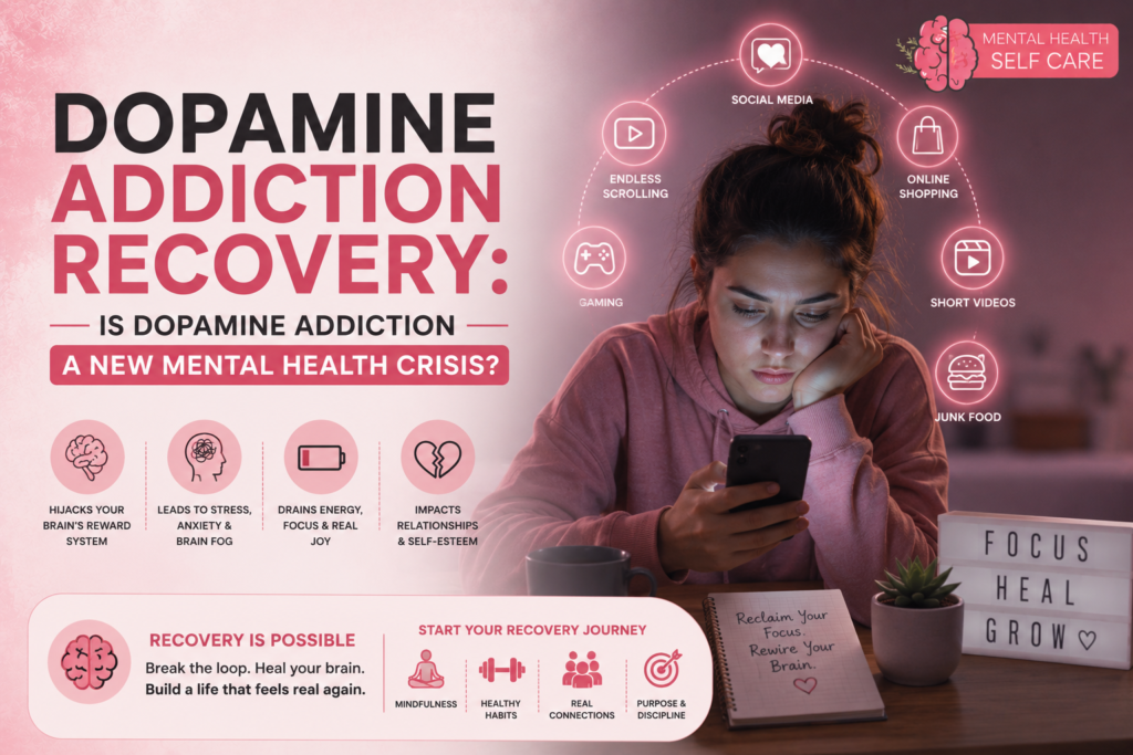 Dopamine Addiction Recovery: Is Dopamine Addiction a New Mental Health Crisis?