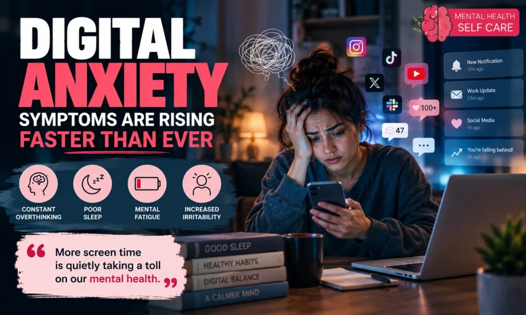 Digital Anxiety Symptoms Are Rising Faster Than Ever