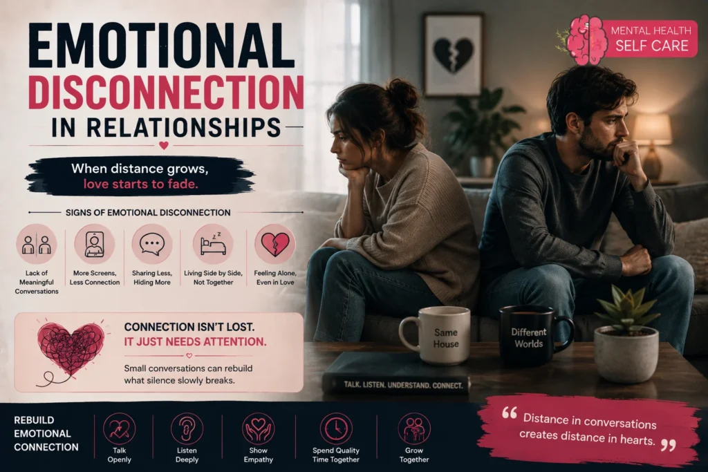 Emotional Disconnection in Relationships: Why Couples Feel Lonely