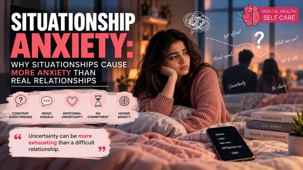 Situationship Anxiety: Causes More Anxiety Than Real Relationships